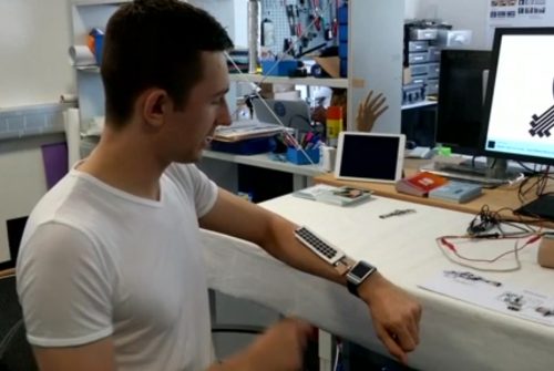 Electronic skin Sensors to Control Mauris Gravida